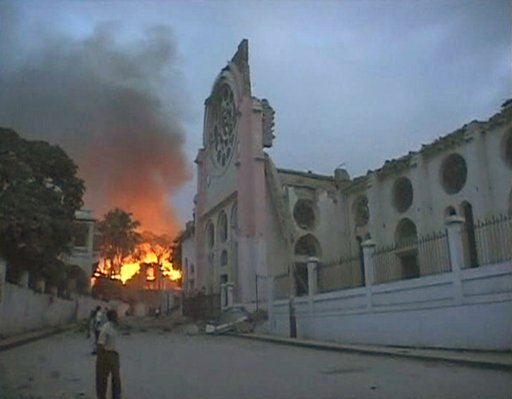 Aftermath of the deadly Haitian Earthquake