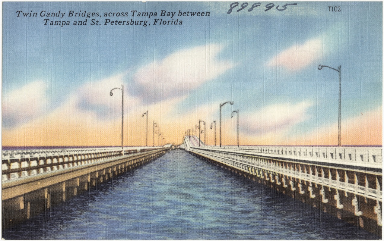 Twin Gandy Bridge Tampa St Petes